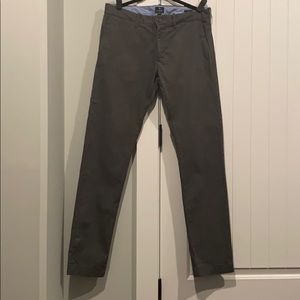 J Crew Men’s Driggs Flex Pants - color gray 32x34